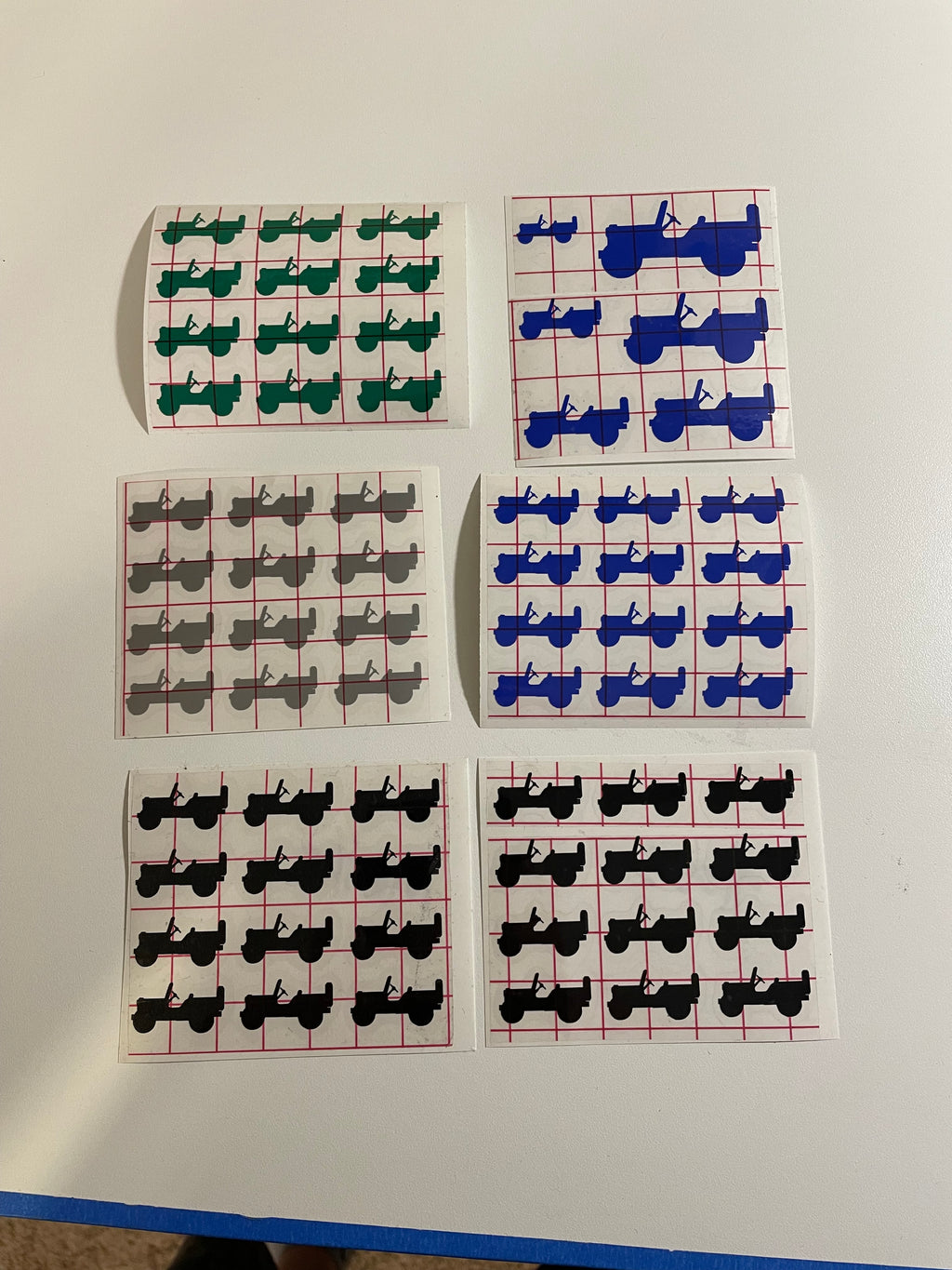 Custom Made to Order Decals and HTV