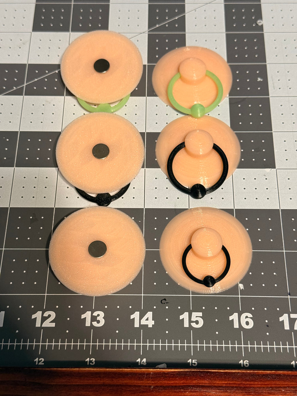 3d printed Nipple Magnets