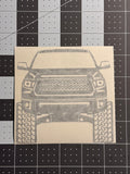 2.5 Gen Toyota Tundra Decal