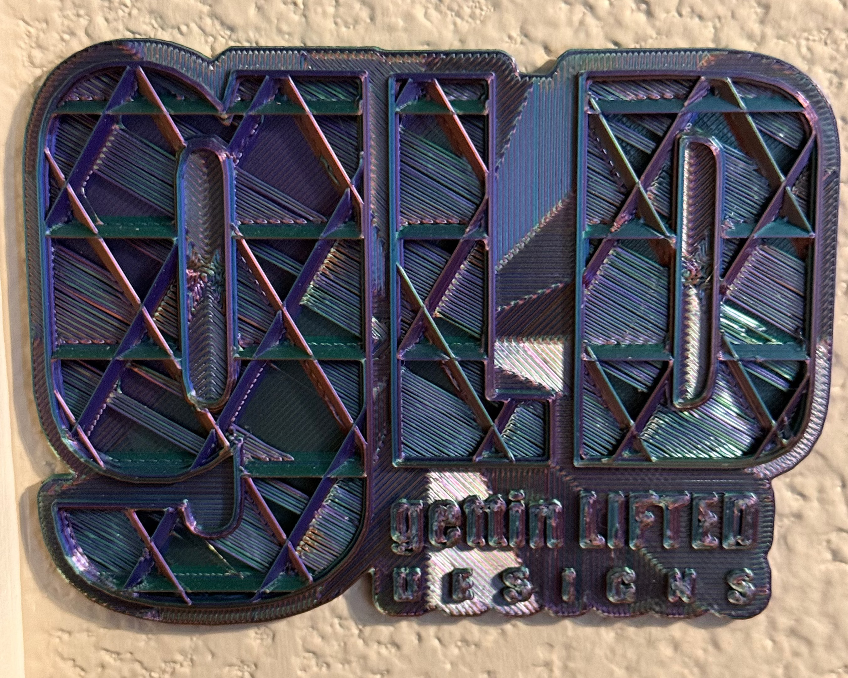 Custom 3D Printed Magnet