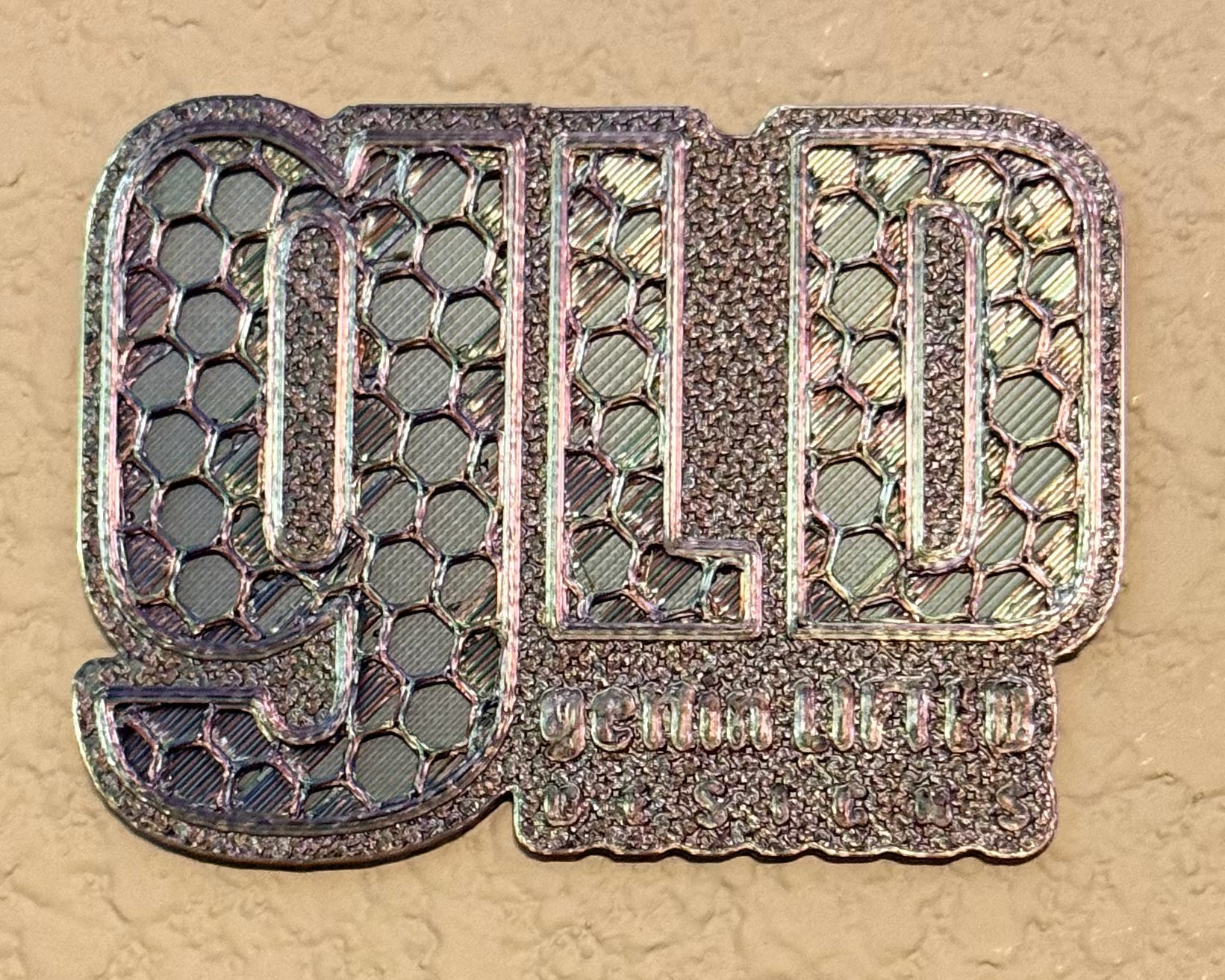 Custom 3D Printed Magnet